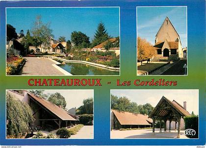 36 - Chateauroux - Les Cordeliers - Multivues - Flamme Postale de Chateauroux - CPM - Voir Scans Recto-Verso