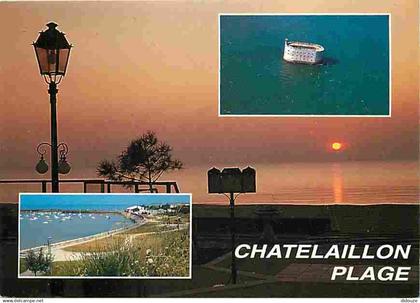 17 - Chatelaillon-Plage - Multivues - Coucher de Soleil - CPM - Voir Scans Recto-Verso