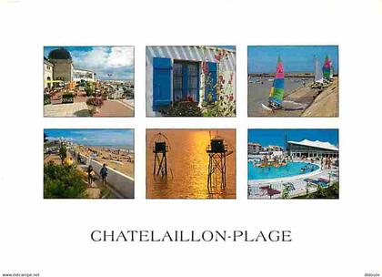 17 - Chatelaillon-Plage - Multivues - Piscine - Carrelets - CPM - Voir Scans Recto-Verso