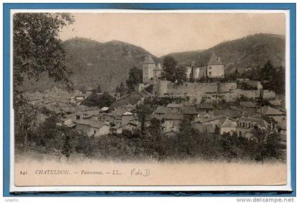 63 - CHATELDON --  Panorama