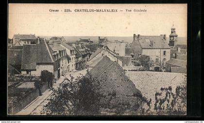 CPA Chatelus-Malvaleix, vue generale