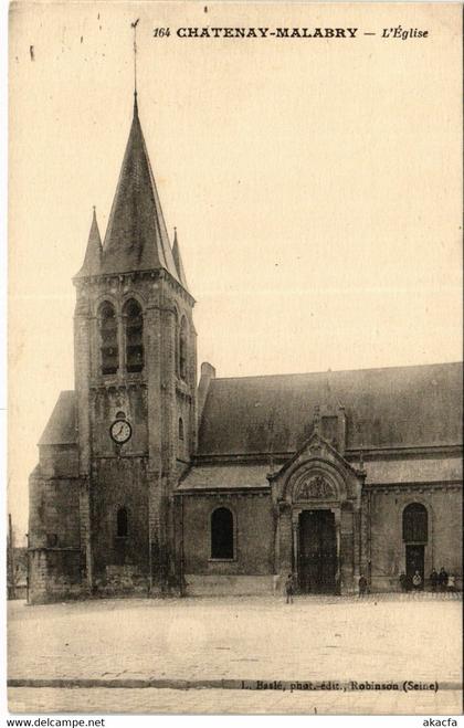 CPA AK CHATENAY-MALABRY L'Église (413665)