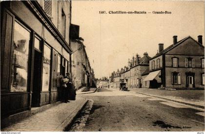 CPA CHATILLON-en-BAZOIS Grande Rue (864904)