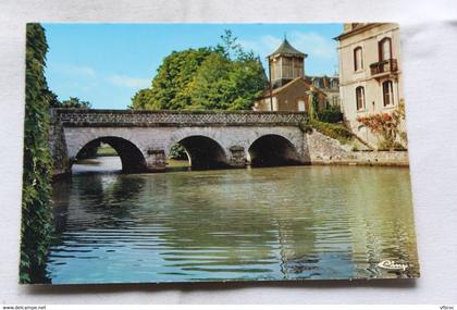 Cpm, Chatillon en Bazois, les rives de l'Aron, Nièvre 58