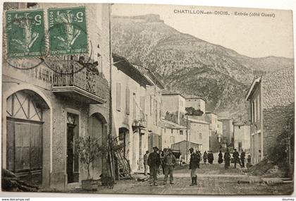 ENTRÉE ( CÔTÉ OUEST ) - CHATILLON en DIOIS