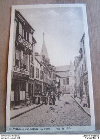 Châtillon-sur-Seine (C.-d'Or): Rue de l'Isle