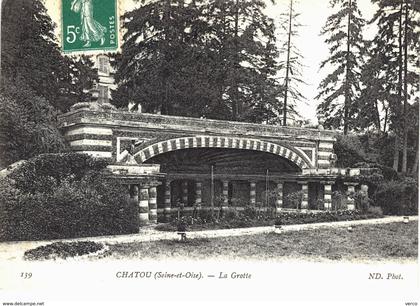 Carte Postale ANCIENNE de  CHATOU - La grotte