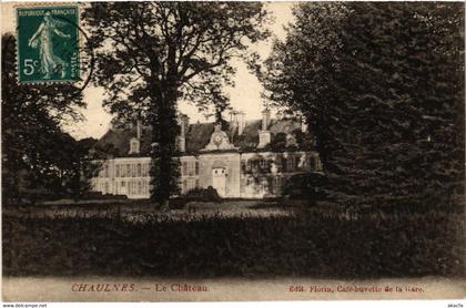 CPA AK CHAULNES - Le Chateau (514889)