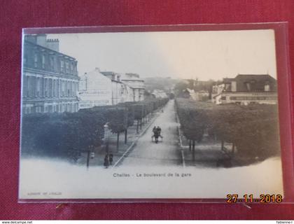 CPA - Chelles - Le boulevard de la gare