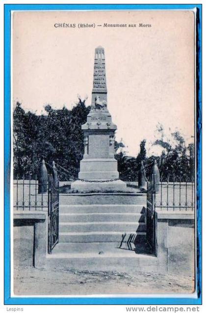 69 - CHENAS --  Monument aux Morts