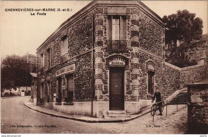 CPA CHENNEVIERES-sur-MARNE - La Poste (44890)