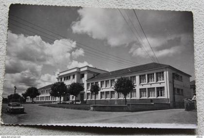 Cpm 1987, Chenove, le groupe scolaire Paul Bert et la mairie, Cote d'Or 21