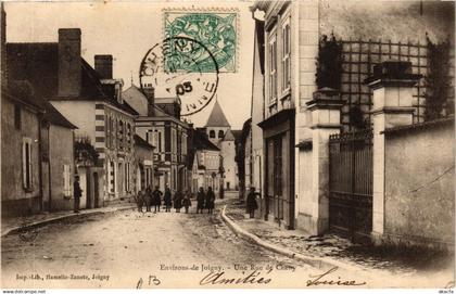 CPA Env. de JOIGNY - Une Rue de CHENY (658808)