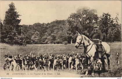 CPA CHEVERNY - Le Piqueur et la Meute (128036)