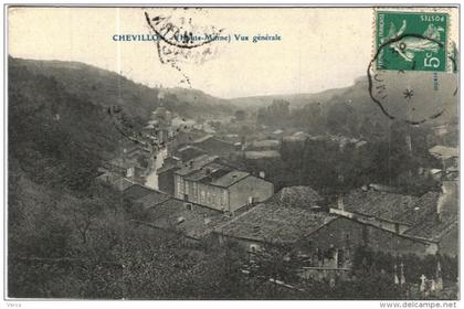 CARTE POSTALE ANCIENNE DE CHEVILLON -  VUE GENERALE