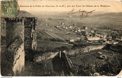 CPA CHEVREUSE Panorama de la Vallee de Chevreuse (1412341)