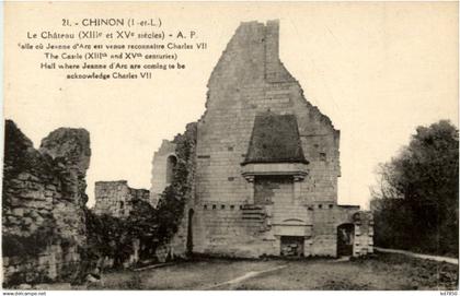 Chinon - Le chateau
