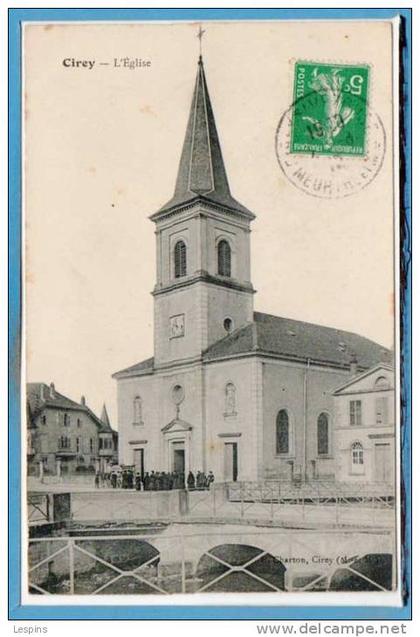 54 - CIREY sur VEZOUZE -- L'Eglise