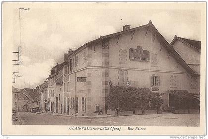 CPA CLairvaux-les-Lacs - Rue Rateau