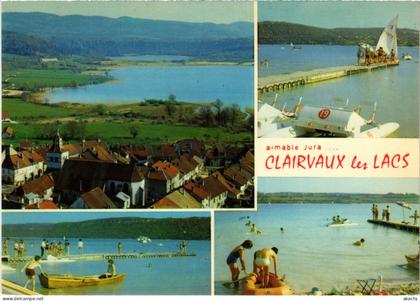 CPM aimable Jura Clairvaux les Lacs FRANCE (1336694)