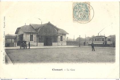 CPA Clamart La Gare