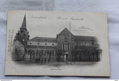 Cpa 1904, église de Clécy, Calvados 14