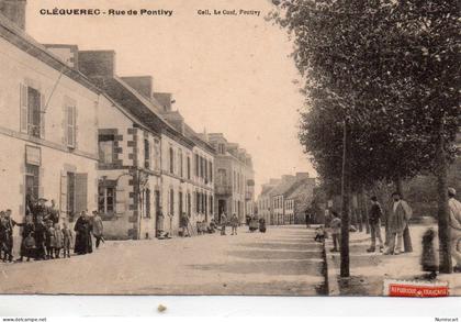 Cléguerec animée Rue de Pontivy