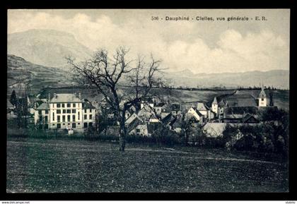 38 - CLELLES - VUE GENERALE