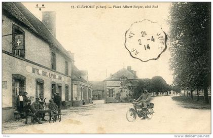 CLEMONT(CHER) HOTEL DE LA CROIX BLANCHE(MOTO)