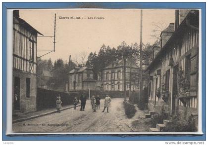 76 - CLERES --  Les Ecoles