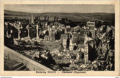 CPA Clermont-en-Argonne - Ruines - 1914-1915 (1036610)