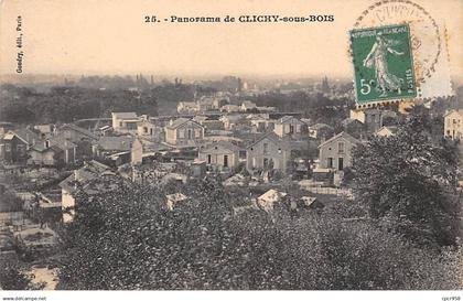 93 - SAN63345 - CLICHY SOUS BOIS - Panorama de Clichy sous-bois