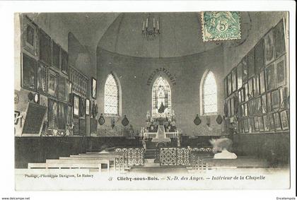 CPA Carte Postale FRANCE -  Clichy sous Bois- Notre Dame des Anges -1906- S 2573