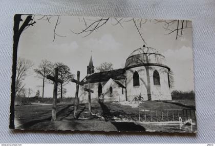 Cpsm 1952, Clichy sous bois, la chapelle Notre Dame des Anges, Seine saint Denis 93