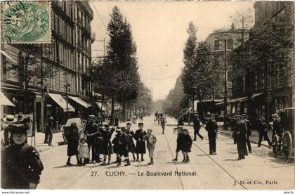 CPA Clichy Boulevard National (1391437)