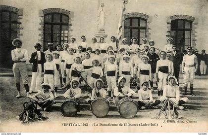 clisson * festival 1913 * la donatienne de clisson