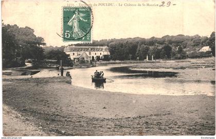 CPA-Carte Postale  France Clohars-Carnoët  Pouldu environs Château de Saint Maurice VM55444