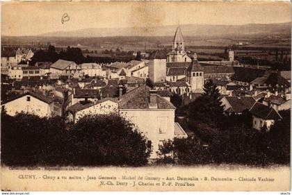 CPA CLUNY CLUNY a vu naitre: Jean Germain (649732)