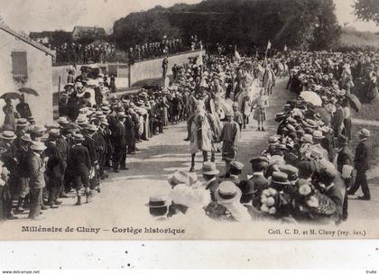 MILLENAIRE DE CLUNY CORTEGE HISTORIQUE