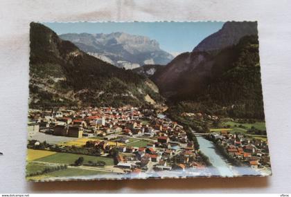 Cluses, vue générale aérienne, Haute Savoie 74