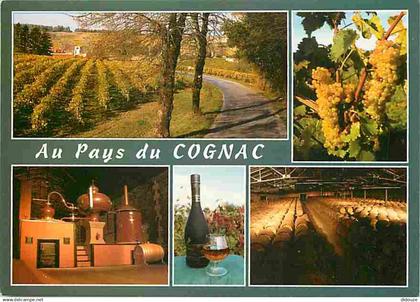 16 - Cognac - Au Pays du Cognac - Multivues - Vignes - Bouteille - CPM - Voir Scans Recto-Verso