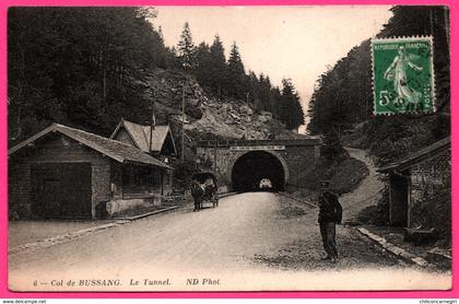 Col de Bussang - Le Tunnel - Limite du territoire Français à 33m de L'origine du tunnel - Douanier - ND PHOT - 1913