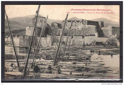 66 - Collioure - Coin du Port et le Chateau