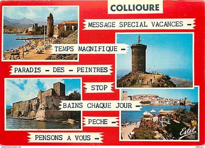 66 - Collioure - Multivues - CPM - Voir Scans Recto-Verso