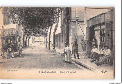 CPA 83 Collobrieres Boulevard Carnot