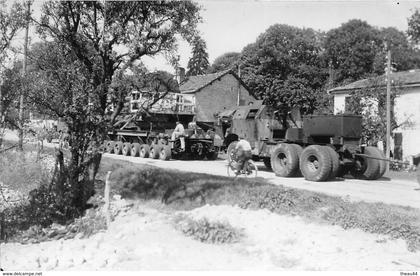 COLOMBEY-les-DEUX-EGLISES  - Carte-Photo du Convoi Routier pour la Fête de la Libération - Photographe " ARNAULT "