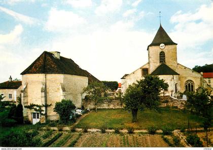 COLOMBEY LES DEUX EGLISES VUE DES DEUX EGLISES