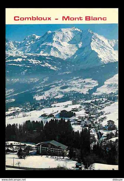 74 - Combloux - Le Massif du Mont Blanc - CPM - Voir Scans Recto-Verso