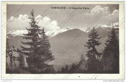 COMBLOUX Haute Savoie 74 : l'Aiguille verte