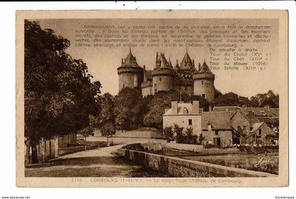 CPA-Carte Postale- FRANCE -Combourg -  Son Château  VM6577